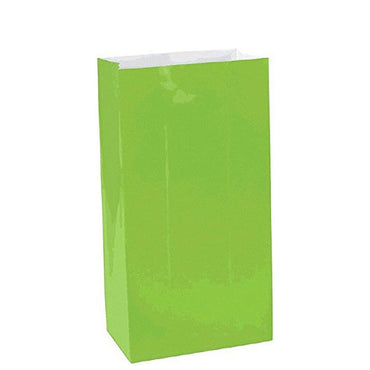 Kiwi  Mini Package Paper Bags 6in, 12pcs