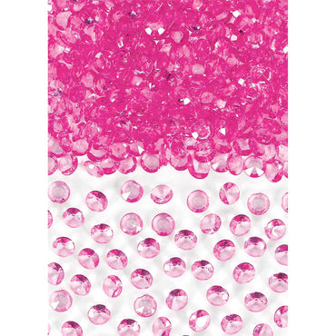 Bright Pink Confetti Gems 1oz
