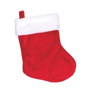 Christmas Stocking Mini Plush 5in Decorations - Party Centre