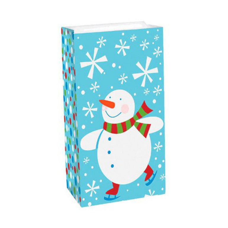 Frosty Friends Paper Treat Sack Favours - Party Centre