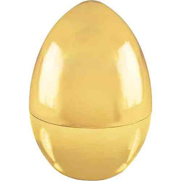 Gold Fillable Jumbo Easter Plastic Egg