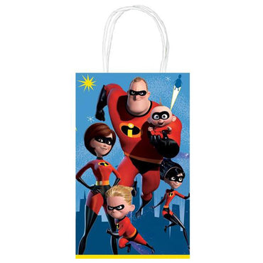 Disney Pixar Incredibles 2 Printed Paper Kraft Bag 8pcs