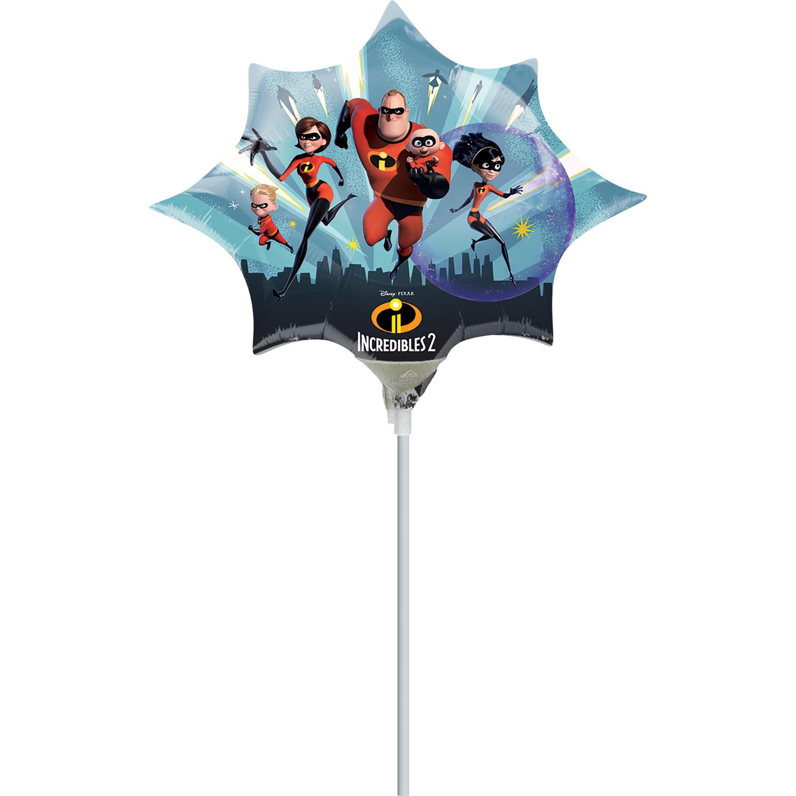 The Incredibles 2 Mini Shape Foil Balloon Balloons & Streamers - Party Centre