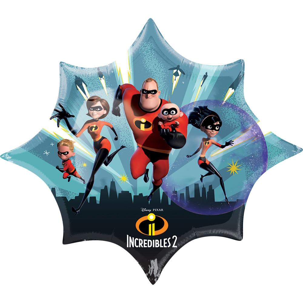 The Incredibles 2 SuperShape Foil Balloon Balloons & Streamers - Party Centre