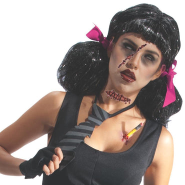 Zombie Stitch Tattoo Costumes & Apparel - Party Centre