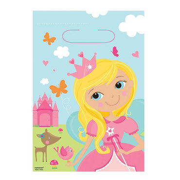 Woodland Princess Loot Bags 8pcs Favours - Party Centre