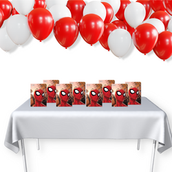 Spider-Man Webbed Folded Loot Bags 8pcs