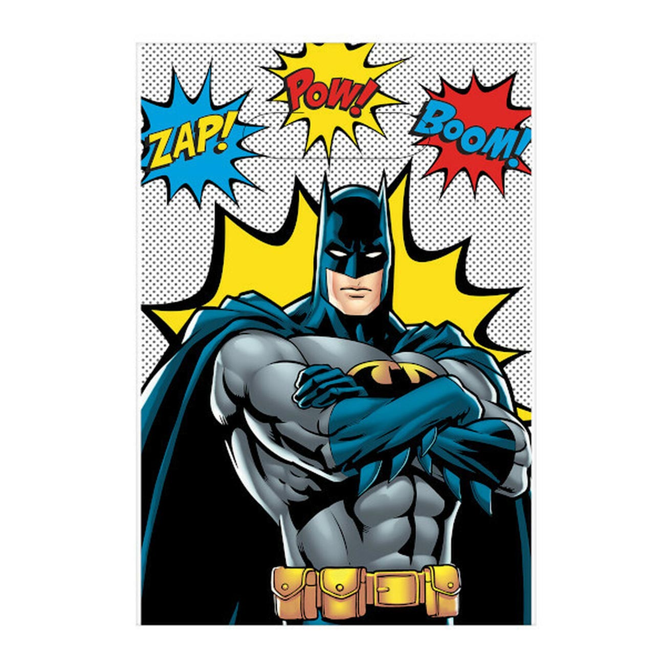 Batman Justice League Heroes Unite Folded Loot Bags, 8pcs