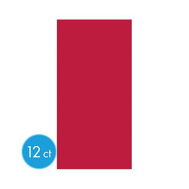 Apple Red Packaged Paper Bags 10in, 12pcs Favours - Party Centre