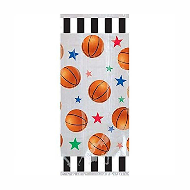 Basketball Large Cello Bags 20pcs Favours - Party Centre