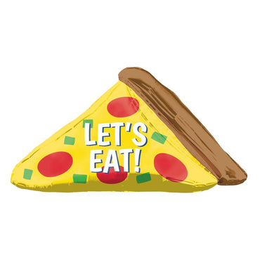 Epic Pizza Party SuperShape Balloon 114x55cm Balloons & Streamers - Party Centre