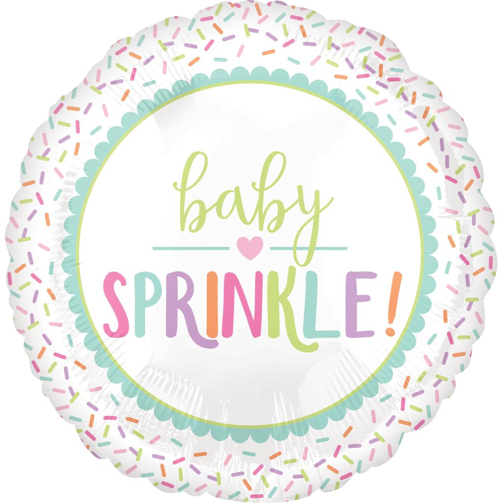 Baby Sprinkles Foil Balloon 45cm Balloons & Streamers - Party Centre