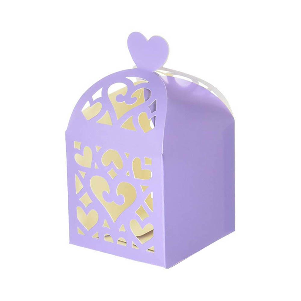 Lilac Lantern Favor Boxes 6cm, 50pcs Favours - Party Centre