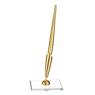Gold Pen With Base Favours - Party Centre