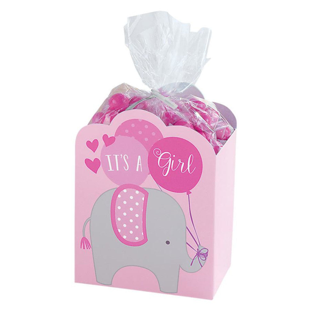 Baby Shower Pink Favor Box Kit 8pcs Party Favors - Party Centre