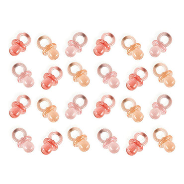 Pink Pacifier Favor 24pcs Party Favors - Party Centre