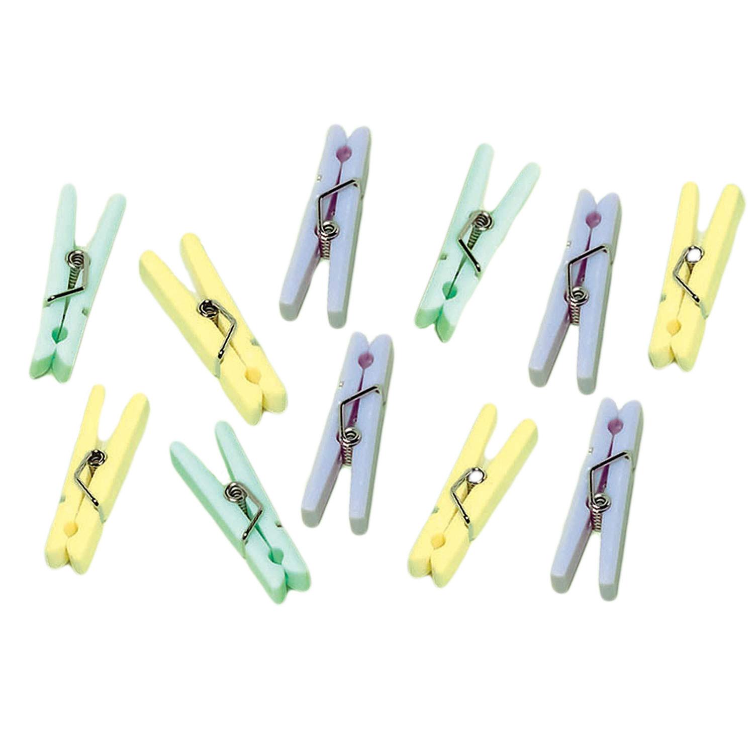 Multi-colored Clothespin Baby Shower Favors 24pcs Party Favors - Party Centre