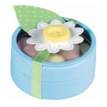 Blue Tins Favor Party Favors - Party Centre