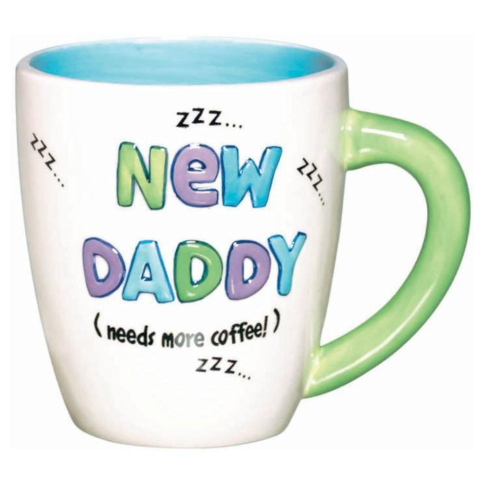 New Daddy Ceramic Mug 16oz Party Favors - Party Centre