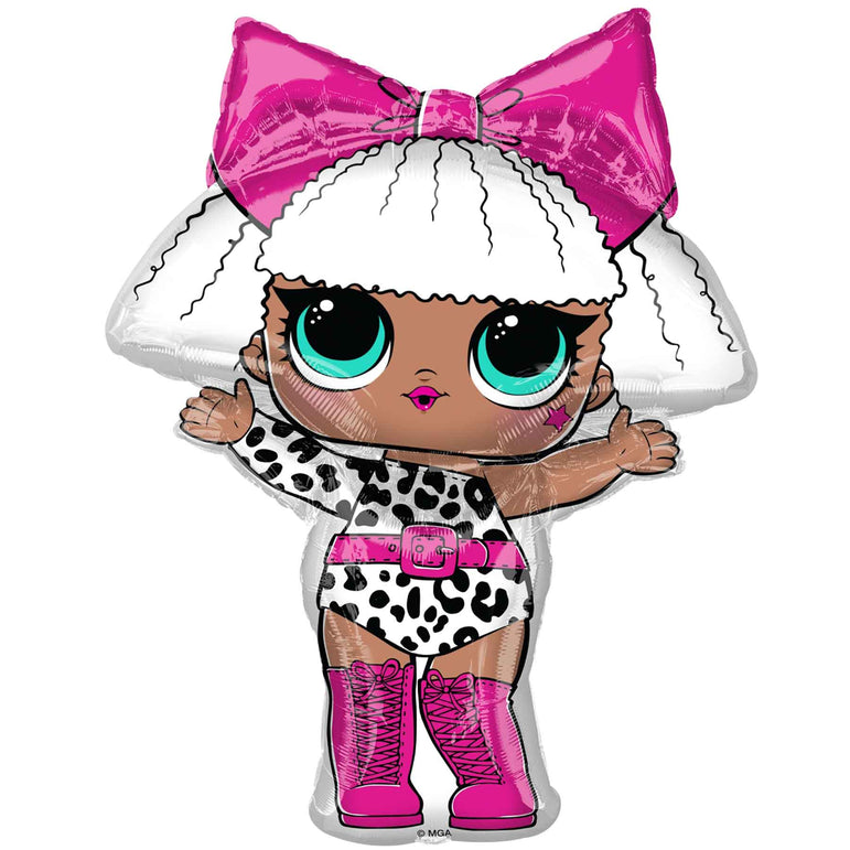 LOL Surprise Diva SuperShape Balloon 68x86cm Balloons & Streamers - Party Centre