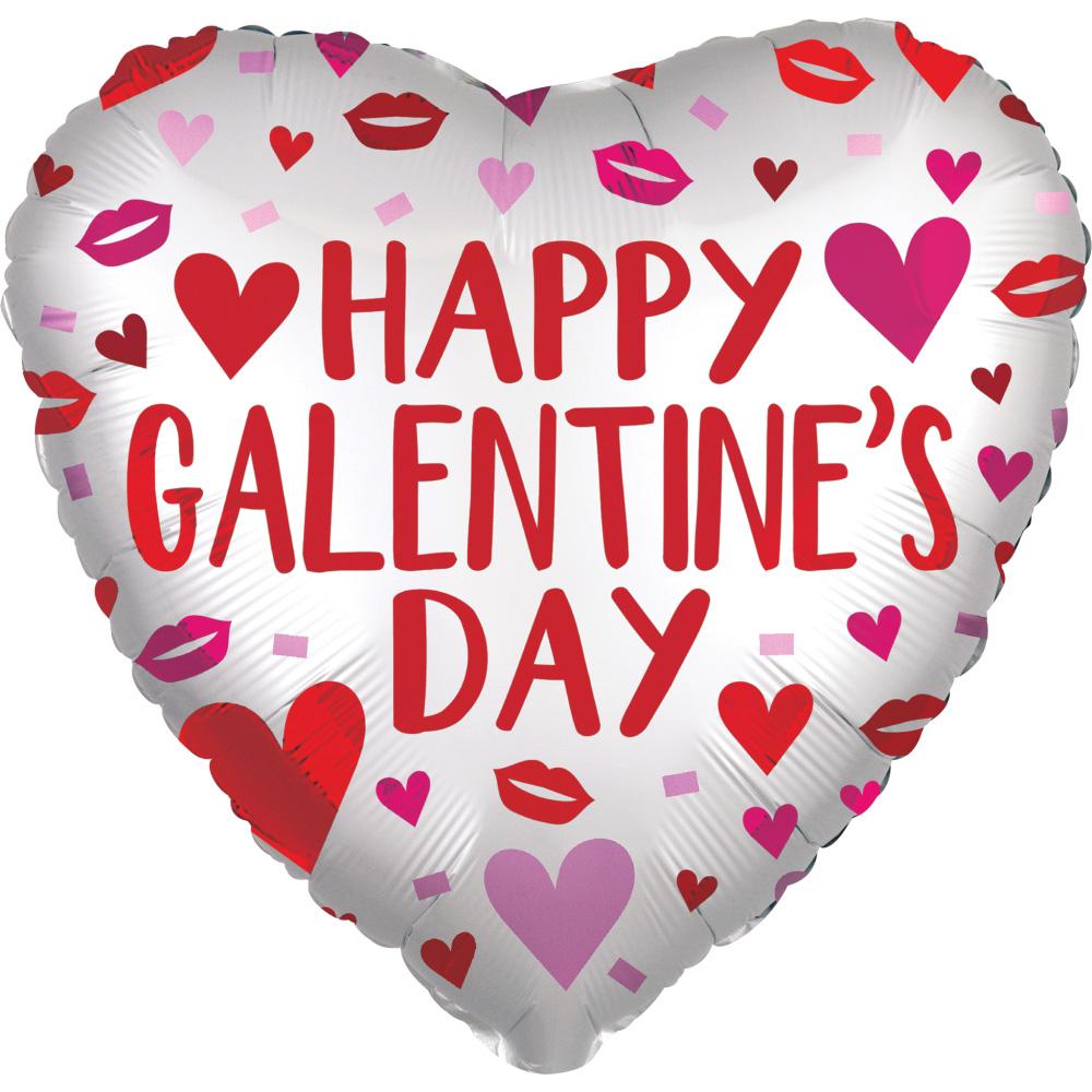 Infused Galentine's Day Foil Balloon 45cm Balloons & Streamers - Party Centre