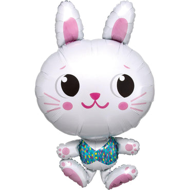 Funny Bunny SuperShape Balloon 55x86cm Balloons & Streamers - Party Centre