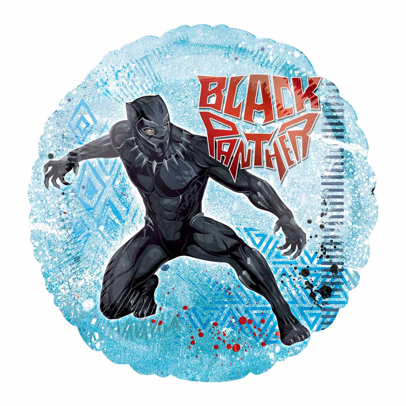 Black Panther Foil Balloon 45cm Balloons & Streamers - Party Centre