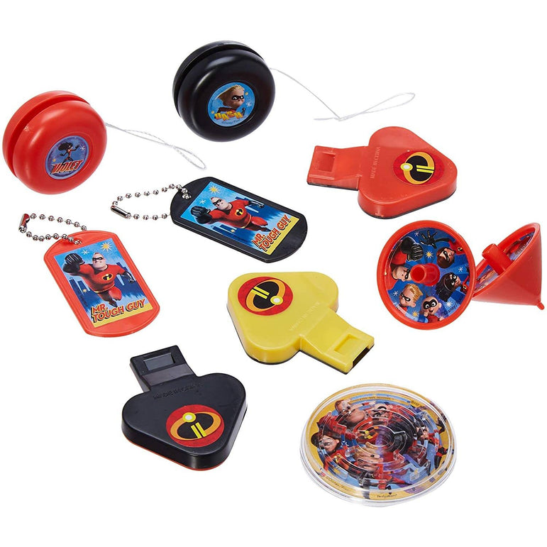 Disney Incredibles 2 Mega Mix Value Pack Favors 48pcs Party Favors - Party Centre