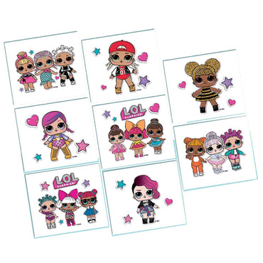 LOL Surprise! Tattoo Favors 8pcs Party Favors - Party Centre