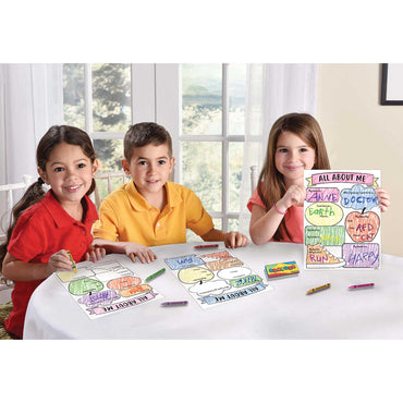 Back To School Activity Paper Sheets 30pcs Favours - Party Centre