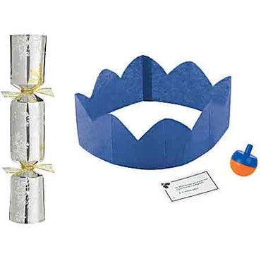 Snowflakes Crackers Foil 8pcs