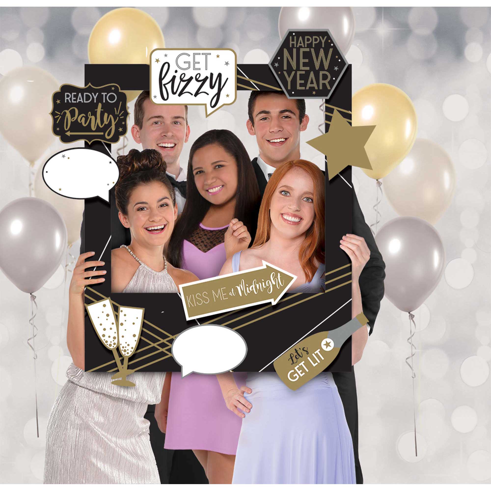 New Year Eve Customizable Giant Photo Frame Party Accessories - Party Centre