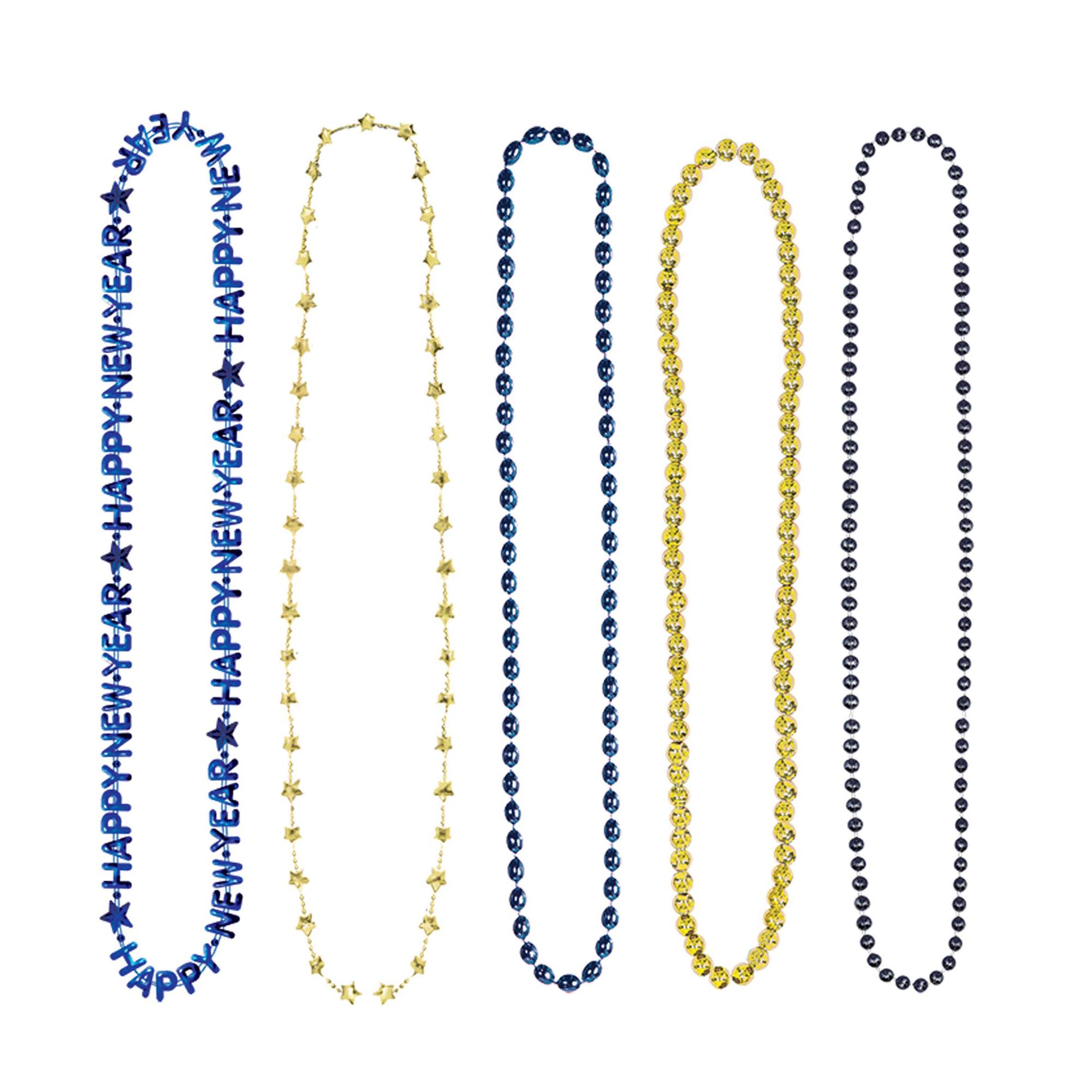 Midnight Beads Happy New Year Multi Pack Costumes & Apparel - Party Centre