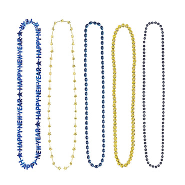 Midnight Beads Happy New Year Multi Pack Costumes & Apparel - Party Centre