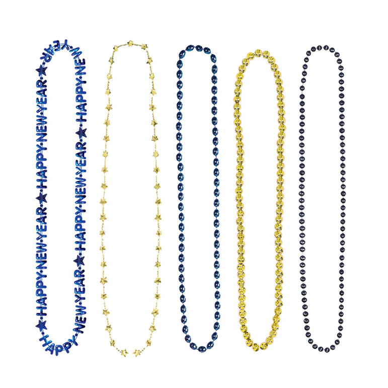 Midnight Beads Happy New Year Multi Pack Costumes & Apparel - Party Centre