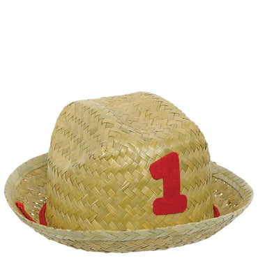 Barnyard Birthday Straw Hat Costumes & Apparel - Party Centre