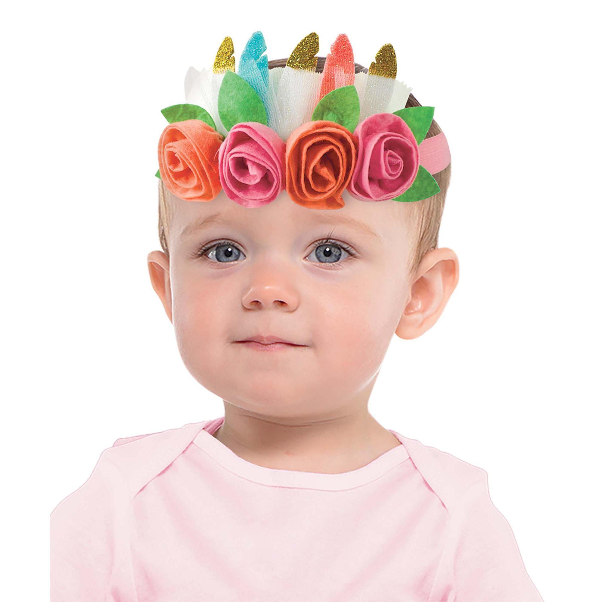 Boho Birthday Girl Deluxe Elastic Headband Costumes & Apparel - Party Centre