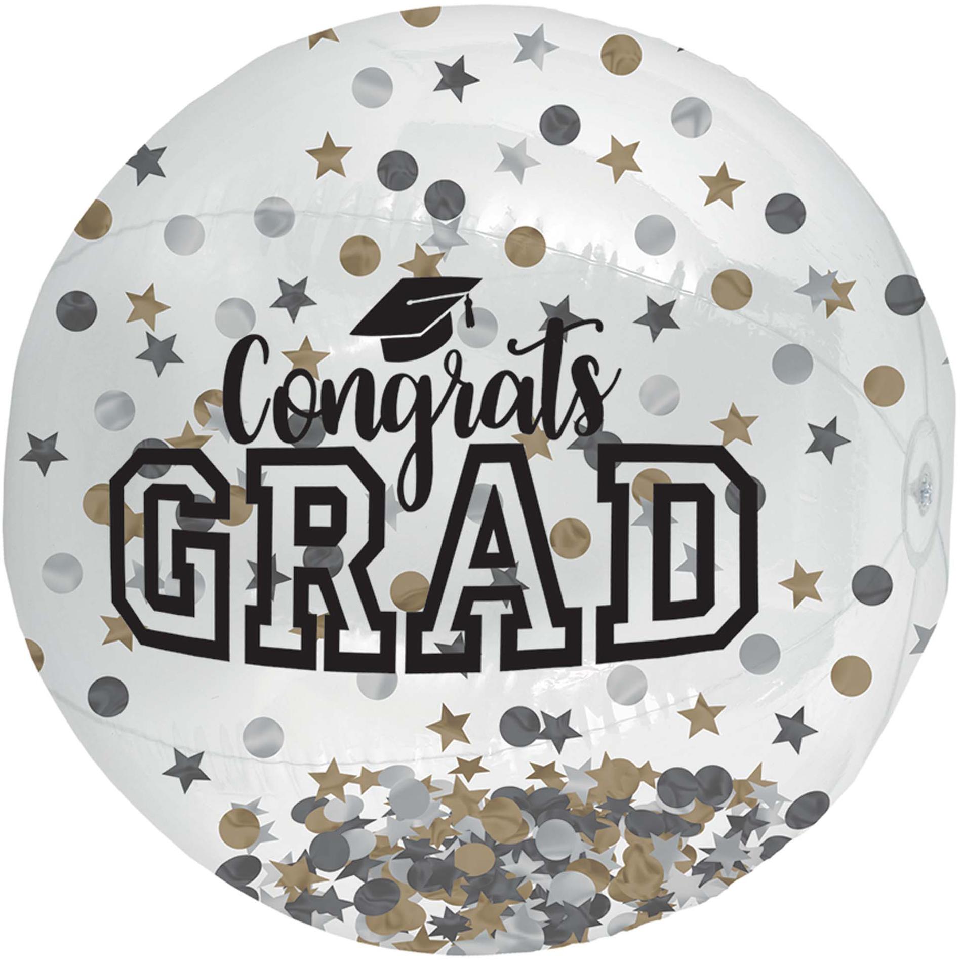 Grad Large Inflatable Autograph Confetti Ball Favours - Party Centre