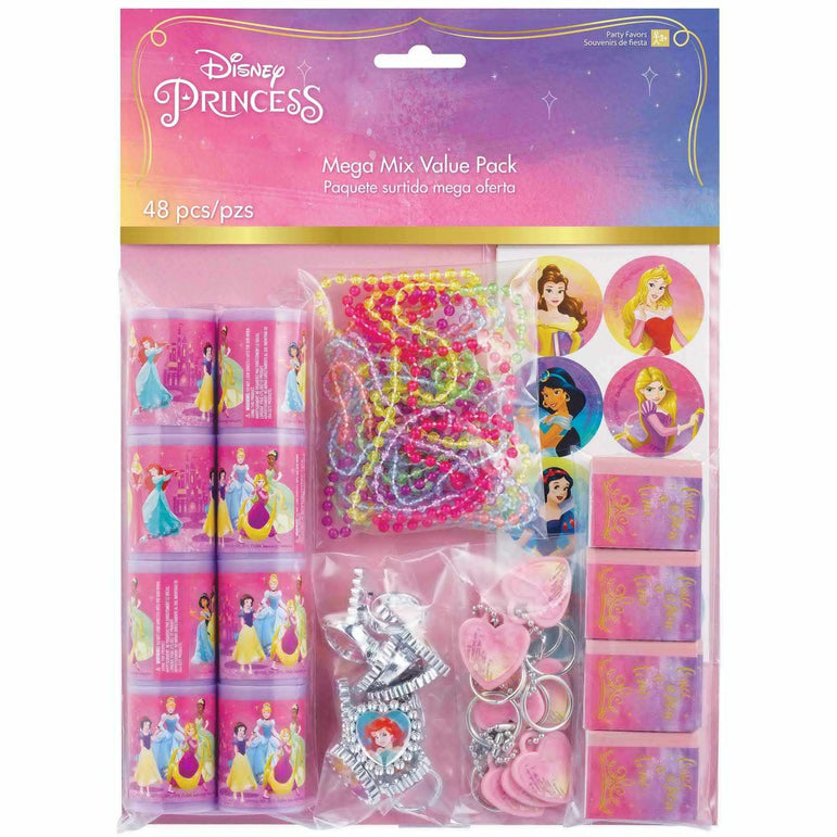 Once Upon A Time Mega Mix Value Pack Favors, 48pcs Party Favors - Party Centre