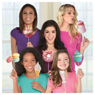 Dessert Paper & Plastic Photo Props 13pcs Party Accessories - Party Centre