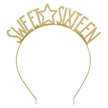 Sixteen Blush Star Headband Metal