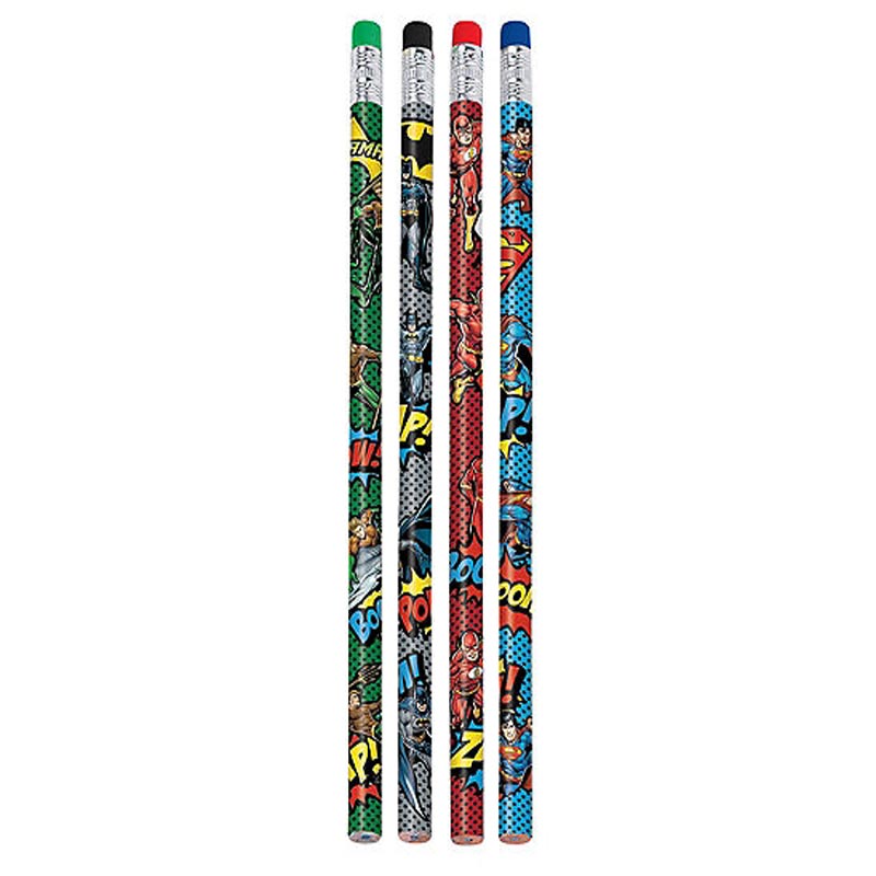 Justice League Heroes Unite Pencils 8pcs