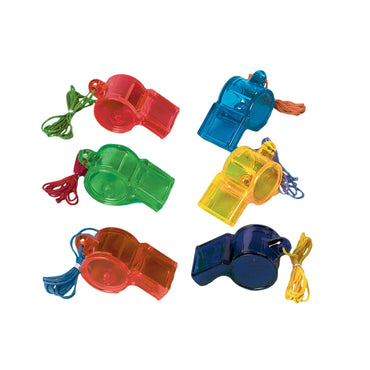 Sports Whistle Value Pack Favors 12pcs Party Favors - Party Centre