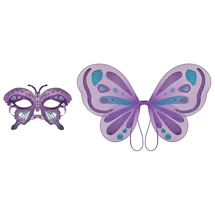 Flutter Deluxe Wearable Mask & Wings