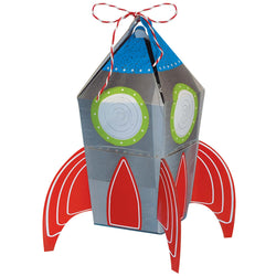 Blast Off Birthday Favor Boxes 8pcs Favours - Party Centre