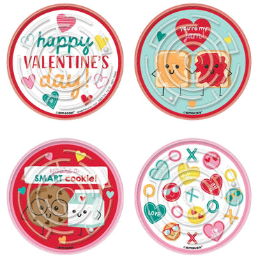 Valentine Maze Puzzles 8pcs