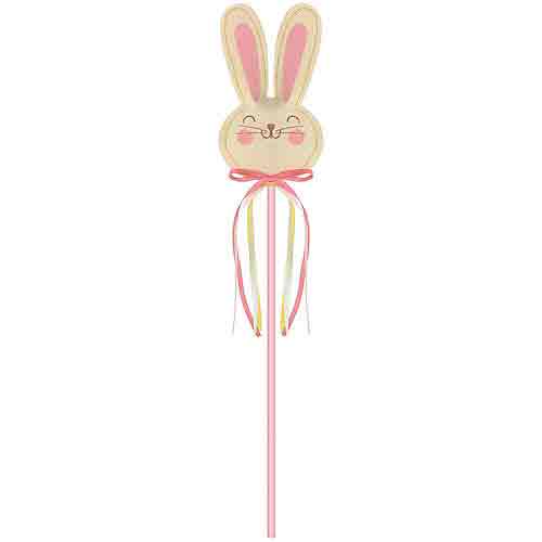 Easter Bunny Wand 15in