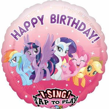 My Little Pony Friendship Jumbo Sing-A-Tune Balloon 71cm Balloons & Streamers - Party Centre