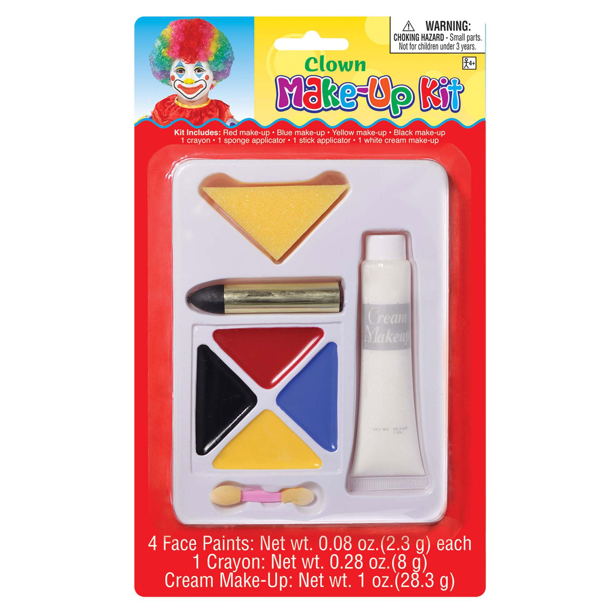 Clown Make Up Kit Costumes & Apparel - Party Centre