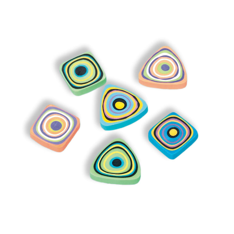Swirl Eraser Value Pack Erasers 12pcs Party Favors - Party Centre